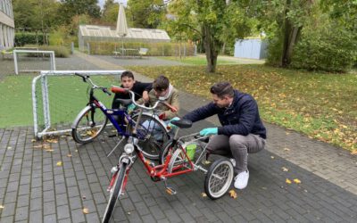 Fahrradaktion mit Volkswagen Consulting!